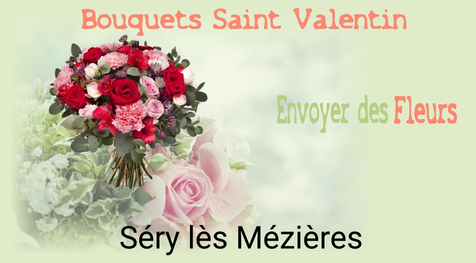 Roses de Saint-Valentin livrées à Séry-lès-Mézières